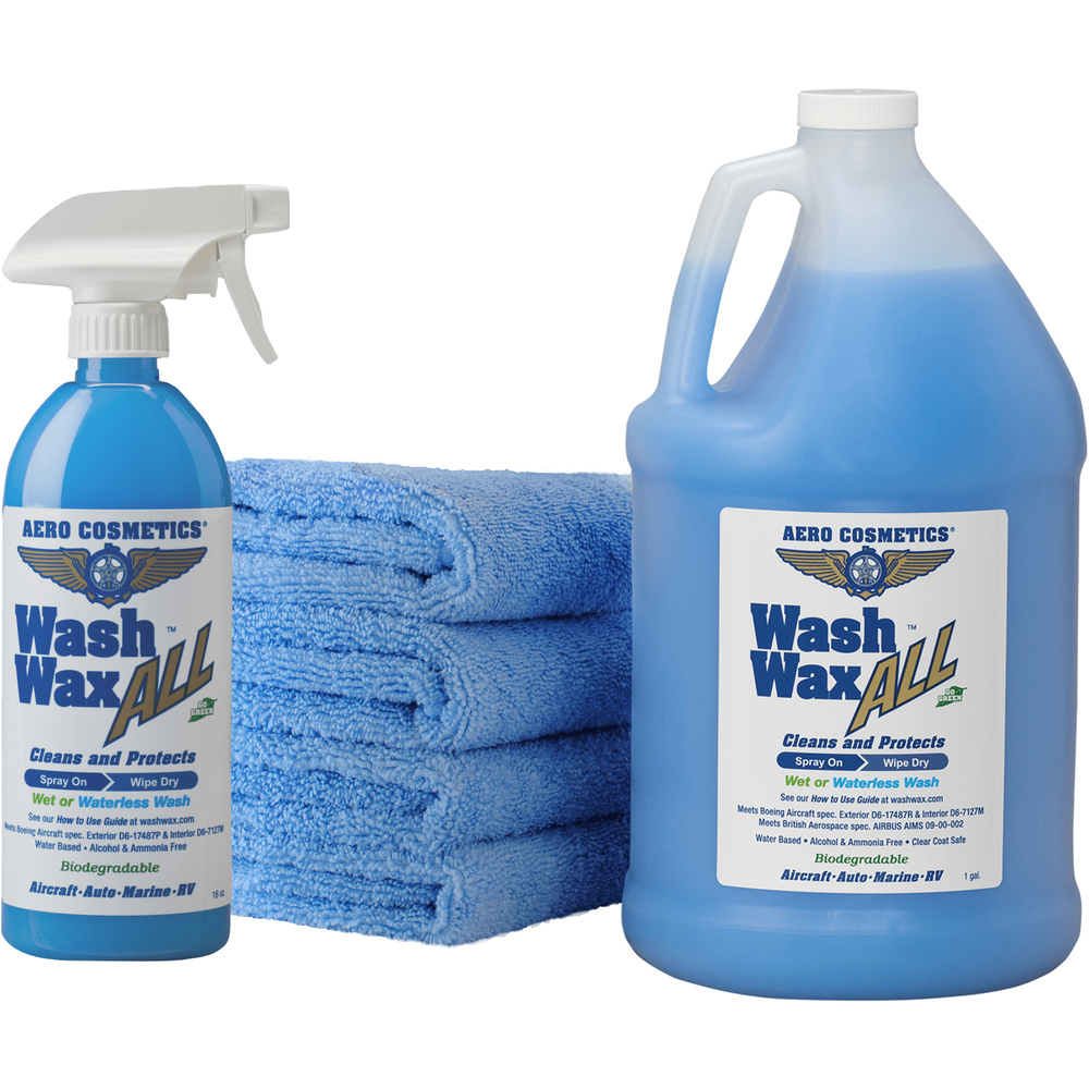 Waterless Car Wash Wax Kit Quality Wax for your Car, Boat & RV