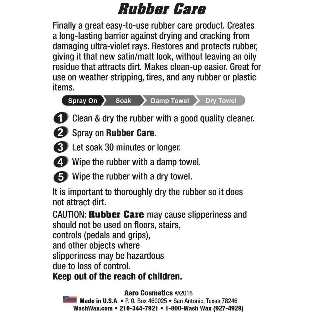 Rubber Care 32oz – Motoro Cars